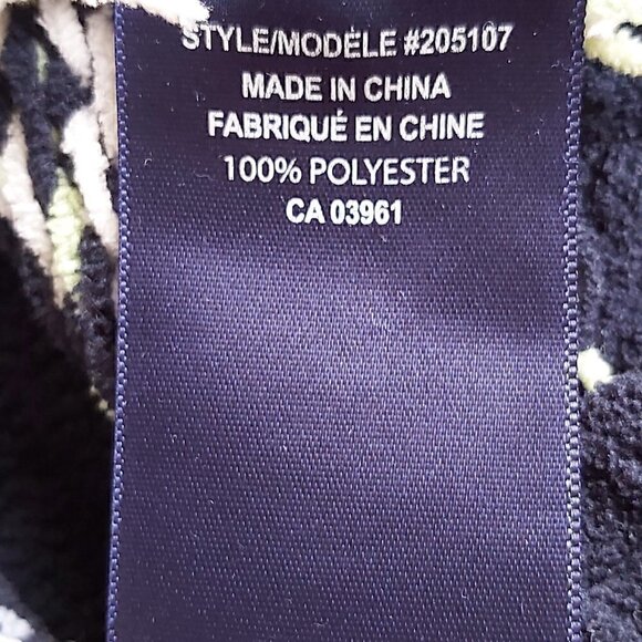 Denver Hays Super Soft Blue V-Neck Sweater - Size Small, 100% Polyester - Picture 7 of 8